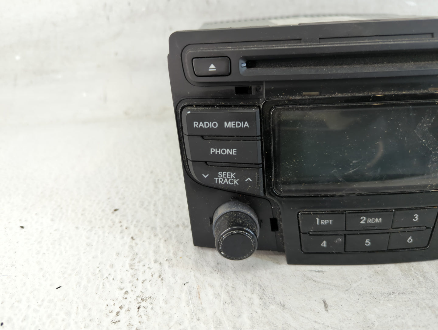 2013-2014 Hyundai Sonata Radio AM FM Cd Player Receiver Replacement P/N:96180-3Q700 96560-4R7064X Fits Fits 2013 2014 OEM Us