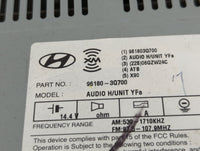2013-2014 Hyundai Sonata Radio AM FM Cd Player Receiver Replacement P/N:96180-3Q700 96560-4R7064X Fits Fits 2013 2014 OEM Us