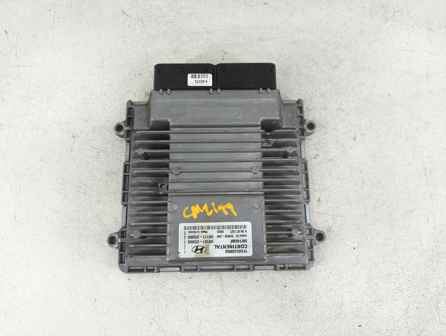 2011-2014 Hyundai Sonata PCM Engine Control Computer ECU ECM PCU OEM P/N:39101-2G663 39101-2G688 Fits Fits 2011 2012 2013 20