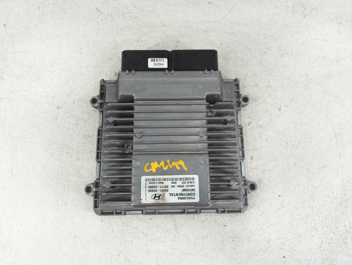 2011-2014 Hyundai Sonata PCM Engine Control Computer ECU ECM PCU OEM P/N:39101-2G663 39101-2G688 Fits 2011 2012 2013 2014 OE