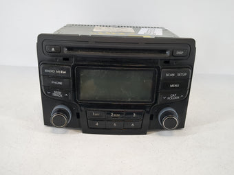 compare product 2012-2014 Hyundai Sonata Radio AM FM Cd Player Receiver Replacement P/N:96180-3Q700 Fits Fits 2012 2013 2014 OEM Used Auto Parts