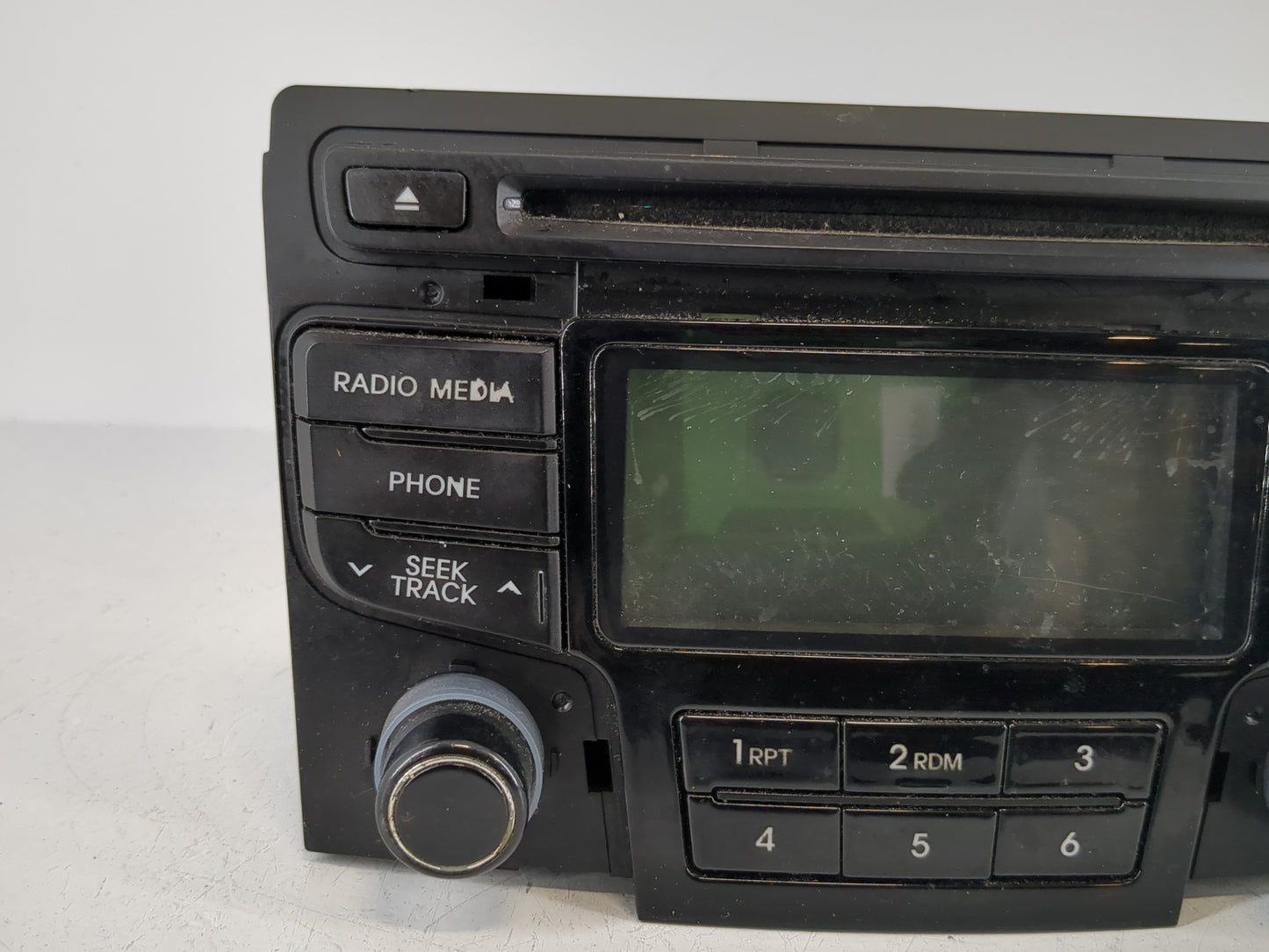 2012-2014 Hyundai Sonata Radio AM FM Cd Player Receiver Replacement P/N:96180-3Q700 Fits Fits 2012 2013 2014 OEM Used Auto P