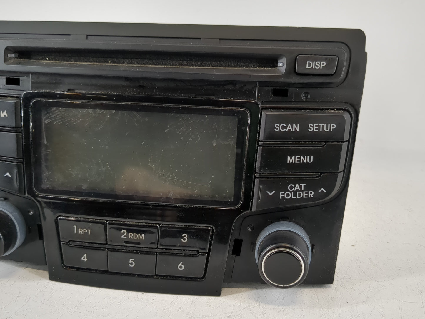 2012-2014 Hyundai Sonata Radio AM FM Cd Player Receiver Replacement P/N:96180-3Q700 Fits Fits 2012 2013 2014 OEM Used Auto P
