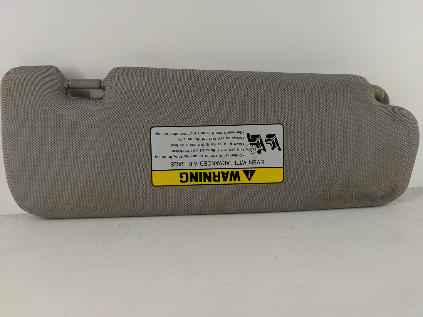 2011-2014 Hyundai Sonata Sun Visor Shade Replacement Driver Left Mirror Fits Fits 2011 2012 2013 2014 OEM Used Auto Parts - 
