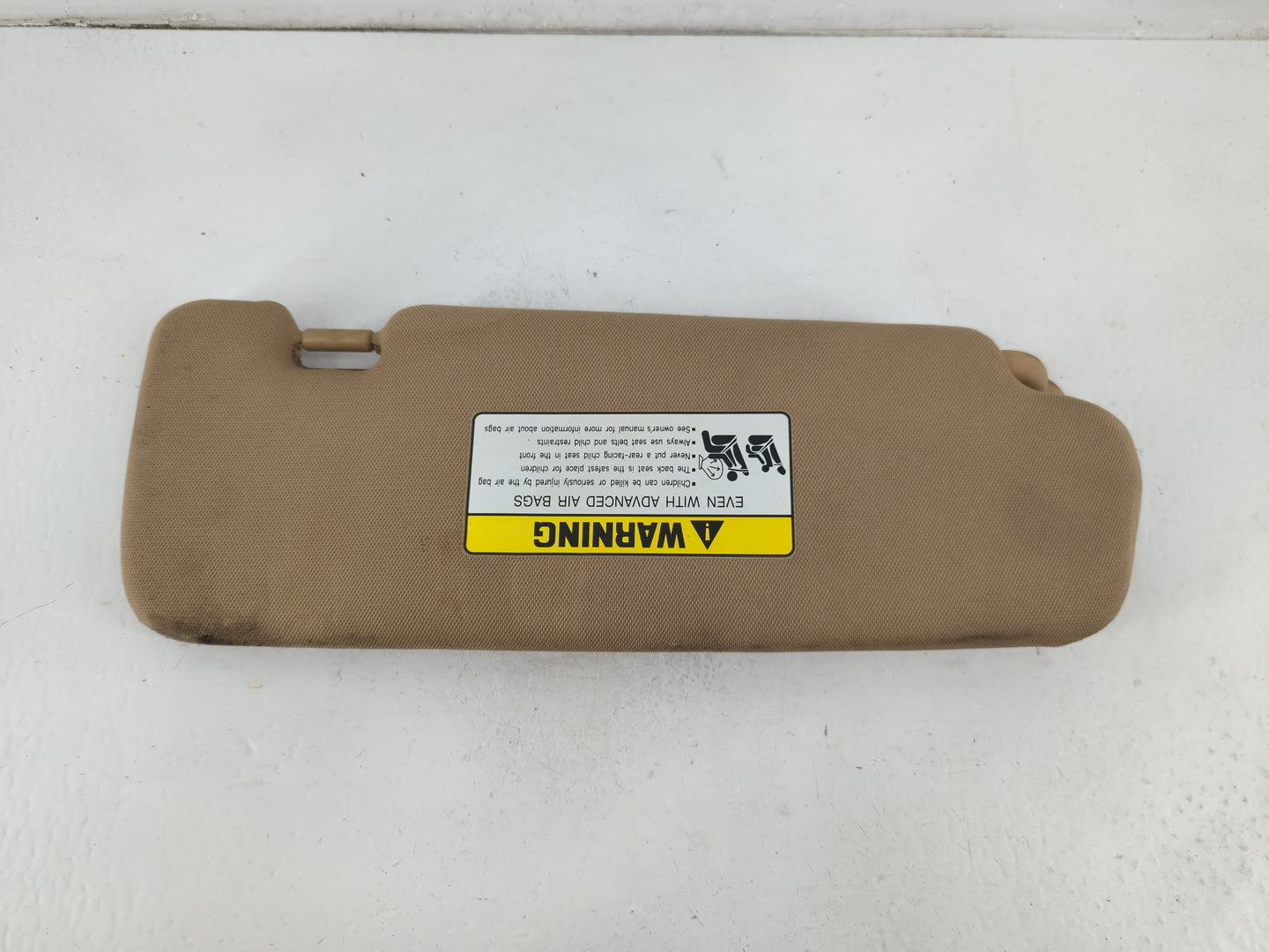 2012-2014 Hyundai Sonata Sun Visor Shade Replacement Driver Left Mirror Fits Fits 2012 2013 2014 OEM Used Auto Parts - Oemus