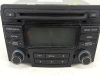 2013 Hyundai Sonata Radio AM FM Cd Player Receiver Replacement P/N:96190-3Q700 Fits OEM Used Auto Parts - Oemusedautoparts1.