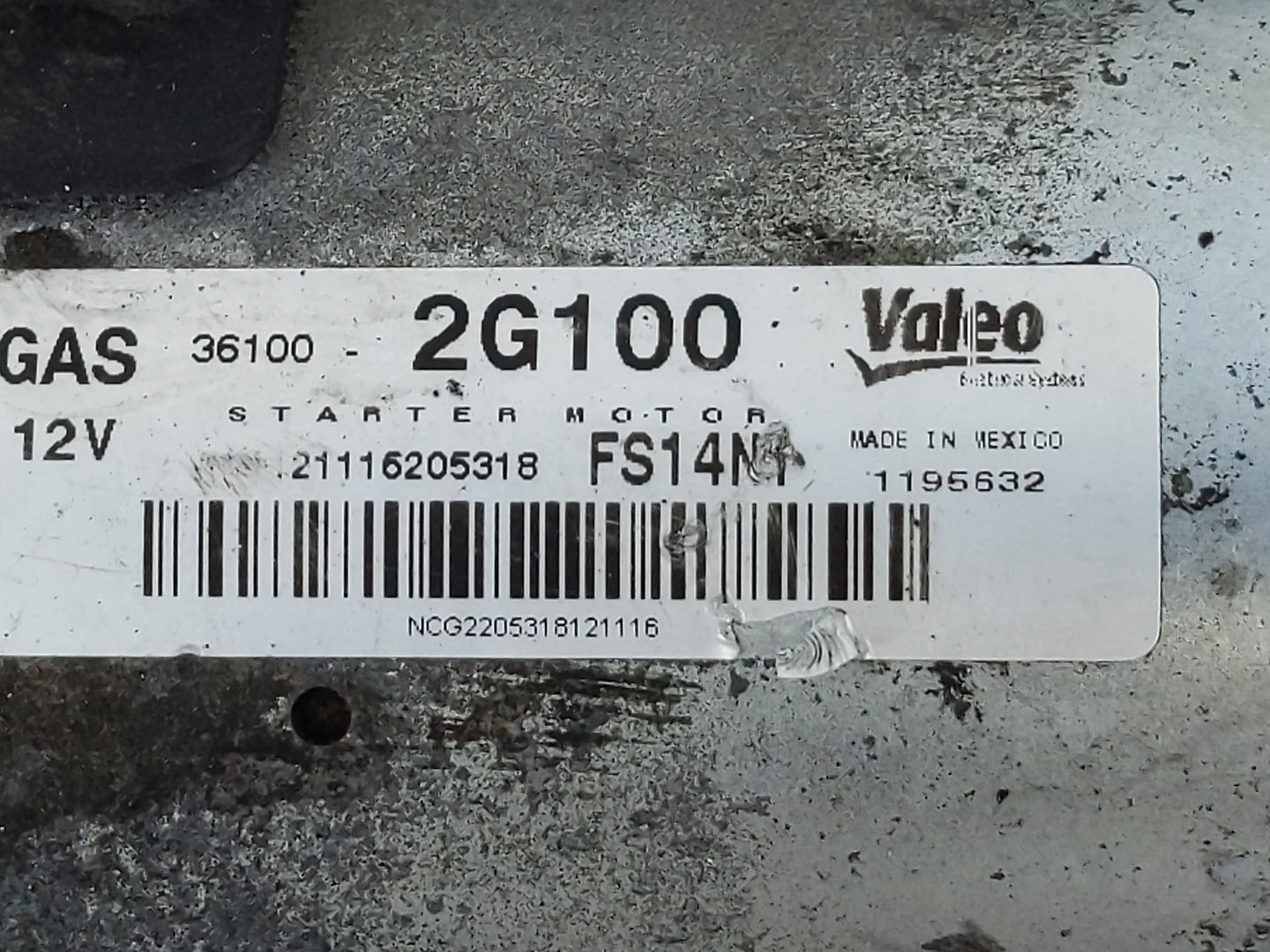 2008-2014 Hyundai Sonata Car Starter Motor Solenoid OEM P/N:36100-2G100 Fits Fits 2008 2009 2010 2011 2012 2013 2014 OEM Use