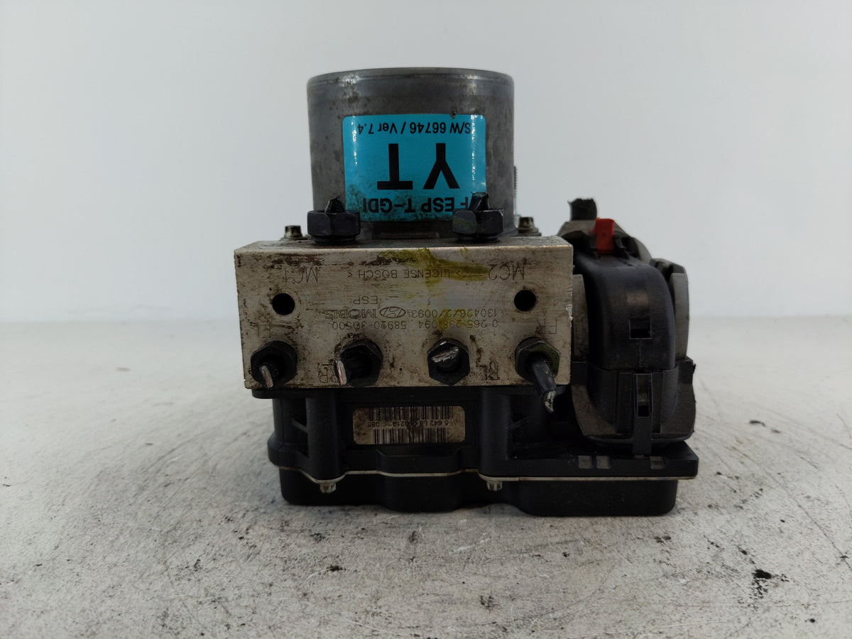 2011-2013 Hyundai Sonata Anti-Lock Brake ABS Pump Module Actuator OEM P/N:58920-3Q500 Fits Fits 2011 2012 2013 OEM Used Auto