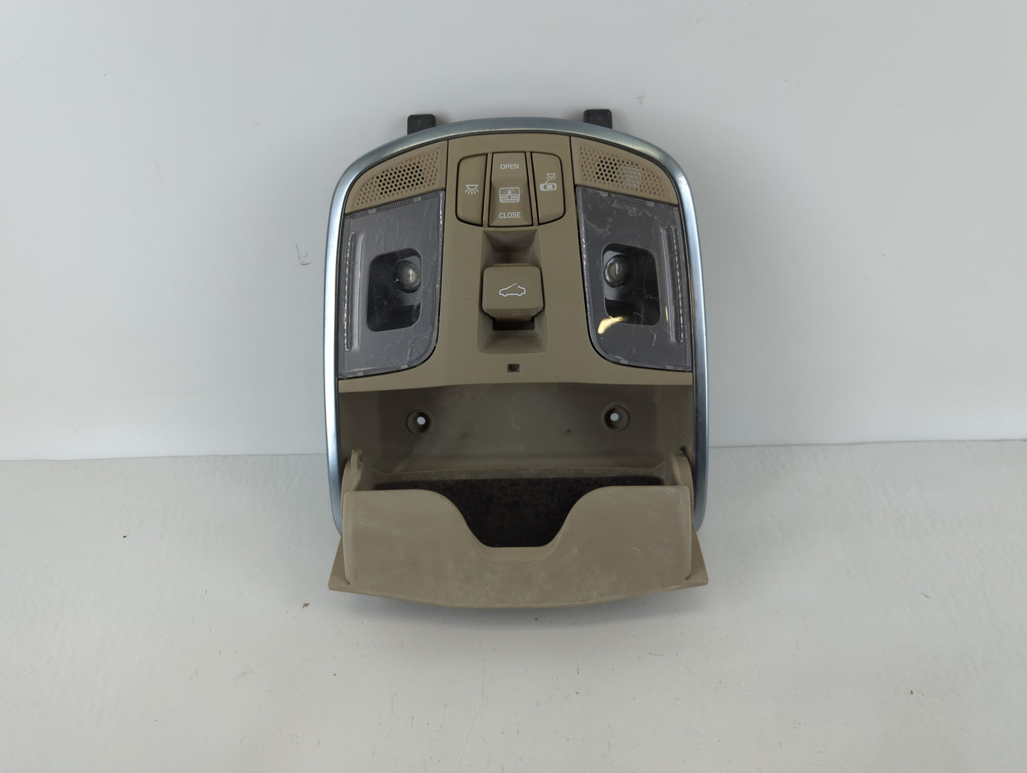 2011-2013 Hyundai Sonata Overhead Roof Console 1111179 - Oemusedautoparts1.com
