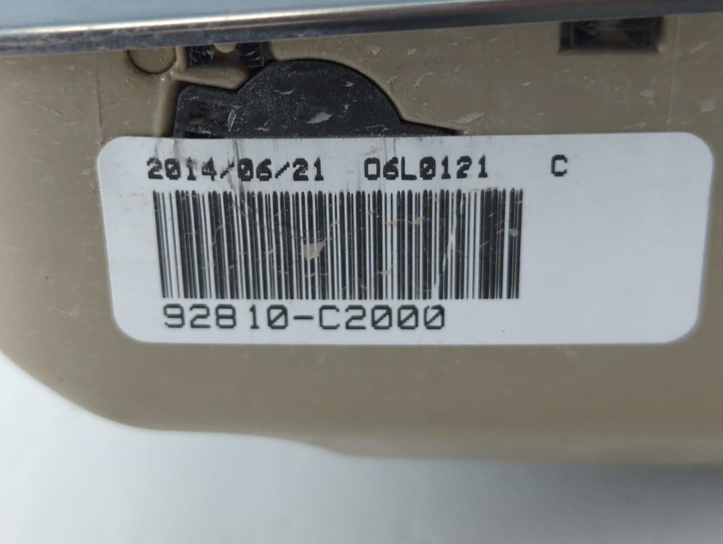 2011-2013 Hyundai Sonata Overhead Roof Console 1111179 - Oemusedautoparts1.com