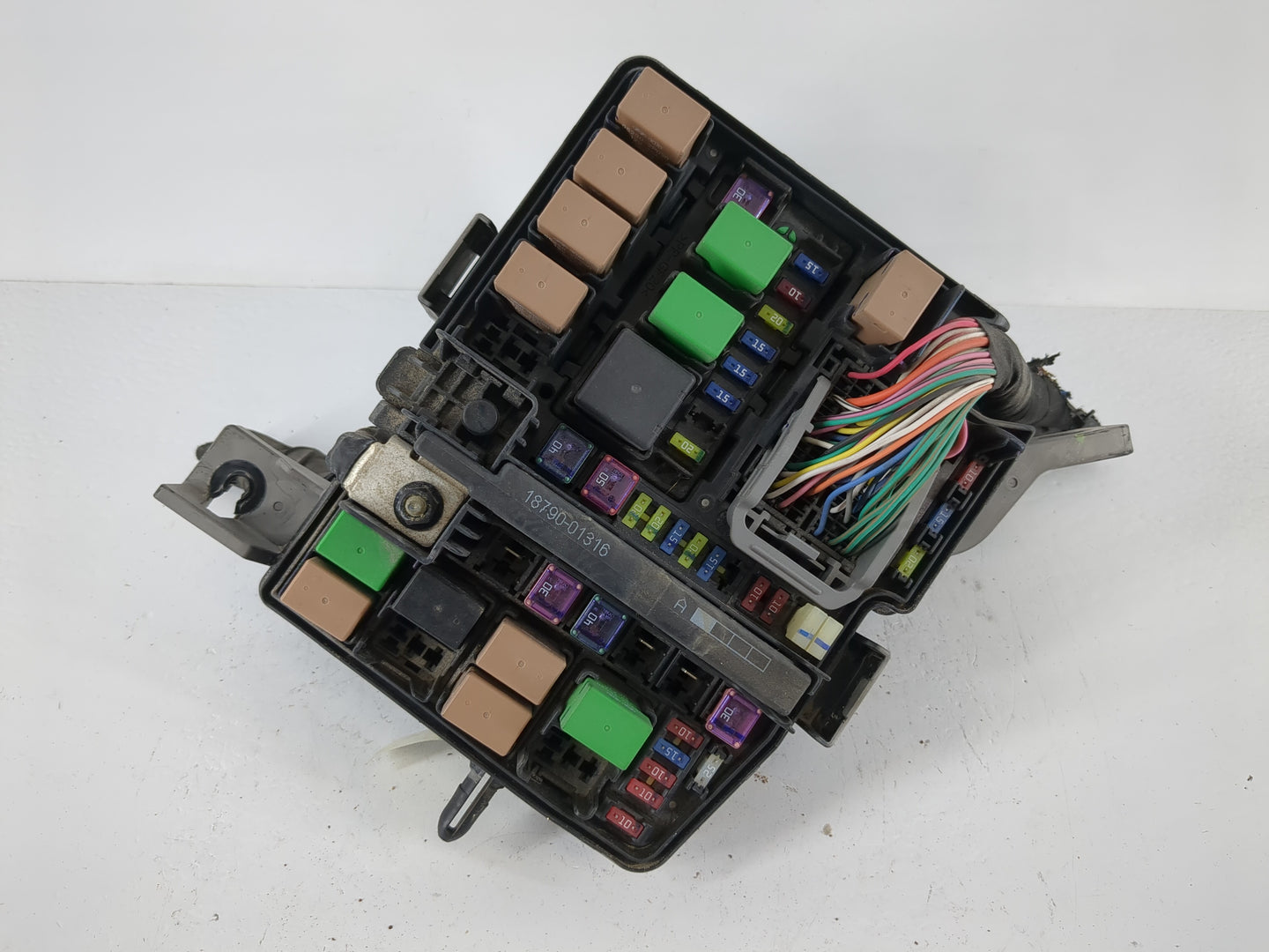 2011-2014 Hyundai Sonata Fusebox Fuse Box Panel Relay Module P/N:91950-3S711 Fits Fits 2011 2012 2013 2014 OEM Used Auto Par
