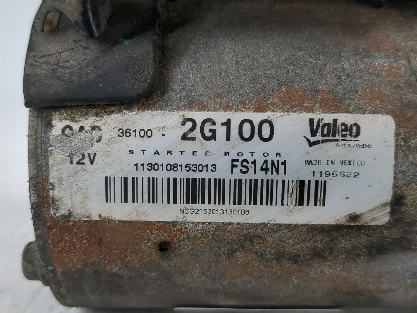 2008-2014 Hyundai Sonata Car Starter Motor Solenoid OEM P/N:361002G100 Fits Fits 2008 2009 2010 2011 2012 2013 2014 OEM Used