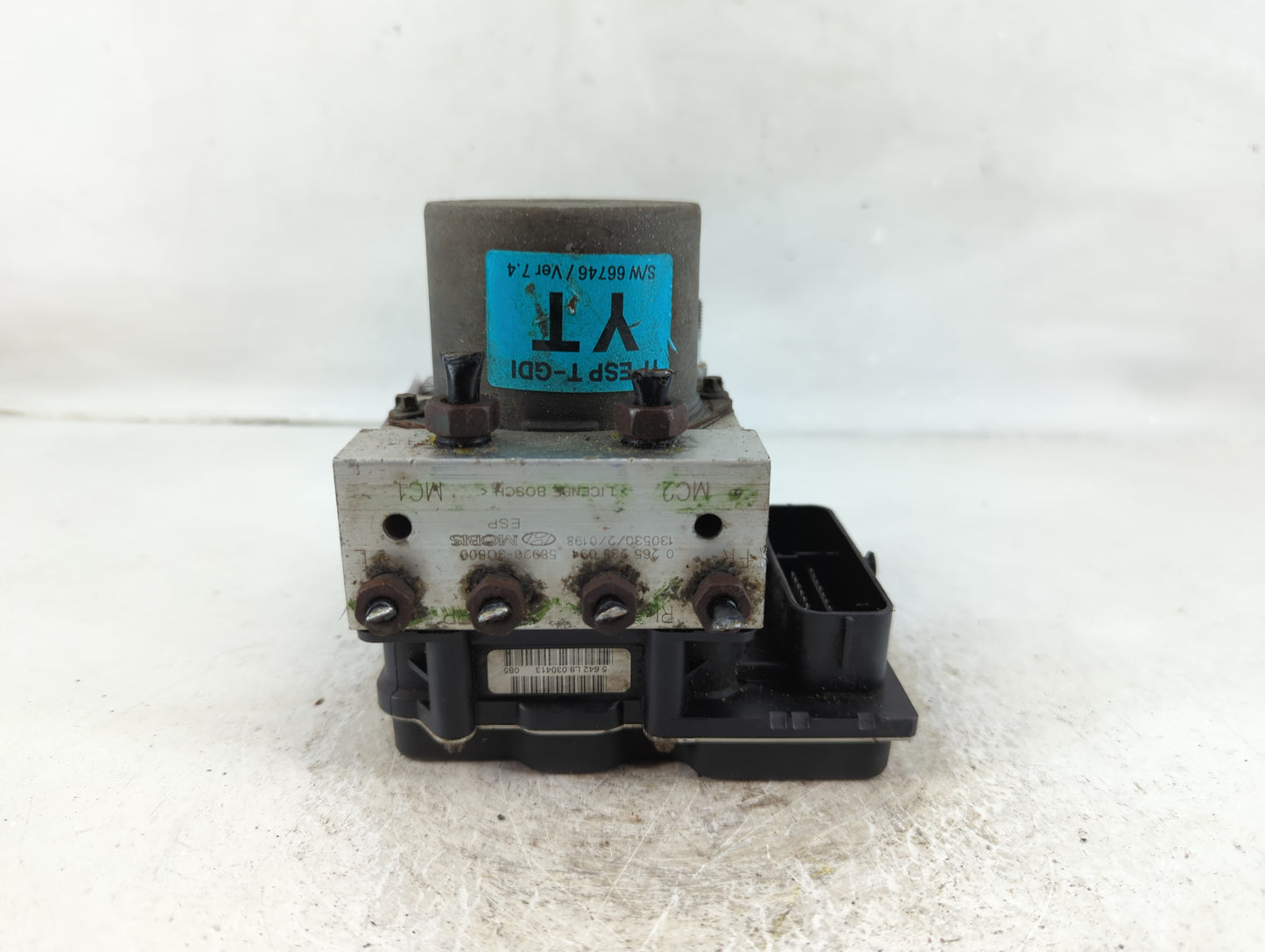 2011-2013 Hyundai Sonata ABS Pump Control Module Replacement P/N:58920-3Q500 Fits Fits 2011 2012 2013 OEM Used Auto Parts - 