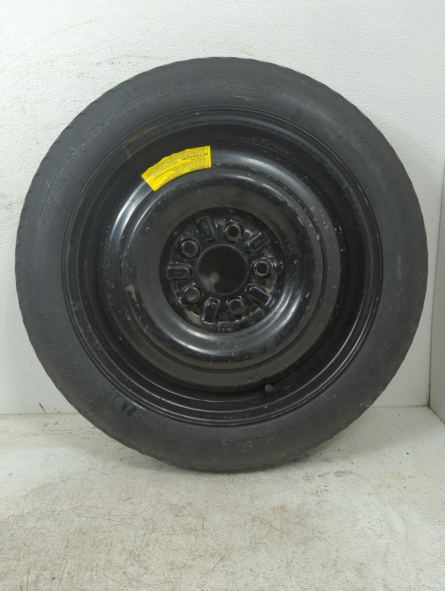 2006-2017 Hyundai Sonata Spare Donut Tire Wheel Rim Oem 1127791 - Oemusedautoparts1.com