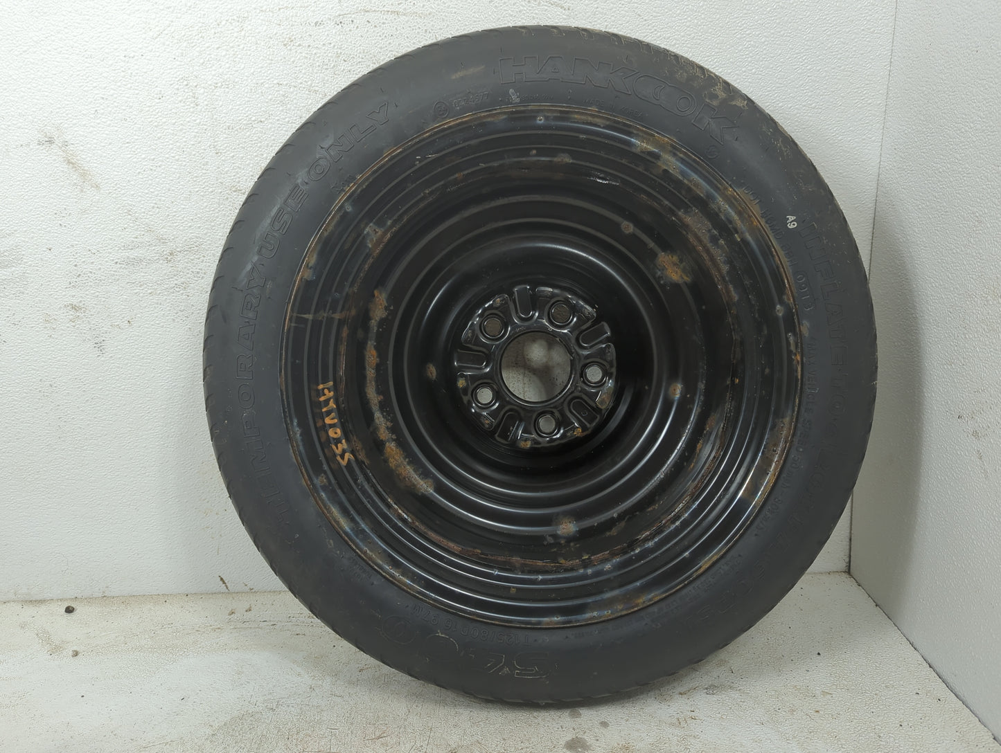 2006-2017 Hyundai Sonata Spare Donut Tire Wheel Rim Oem 1127791 - Oemusedautoparts1.com