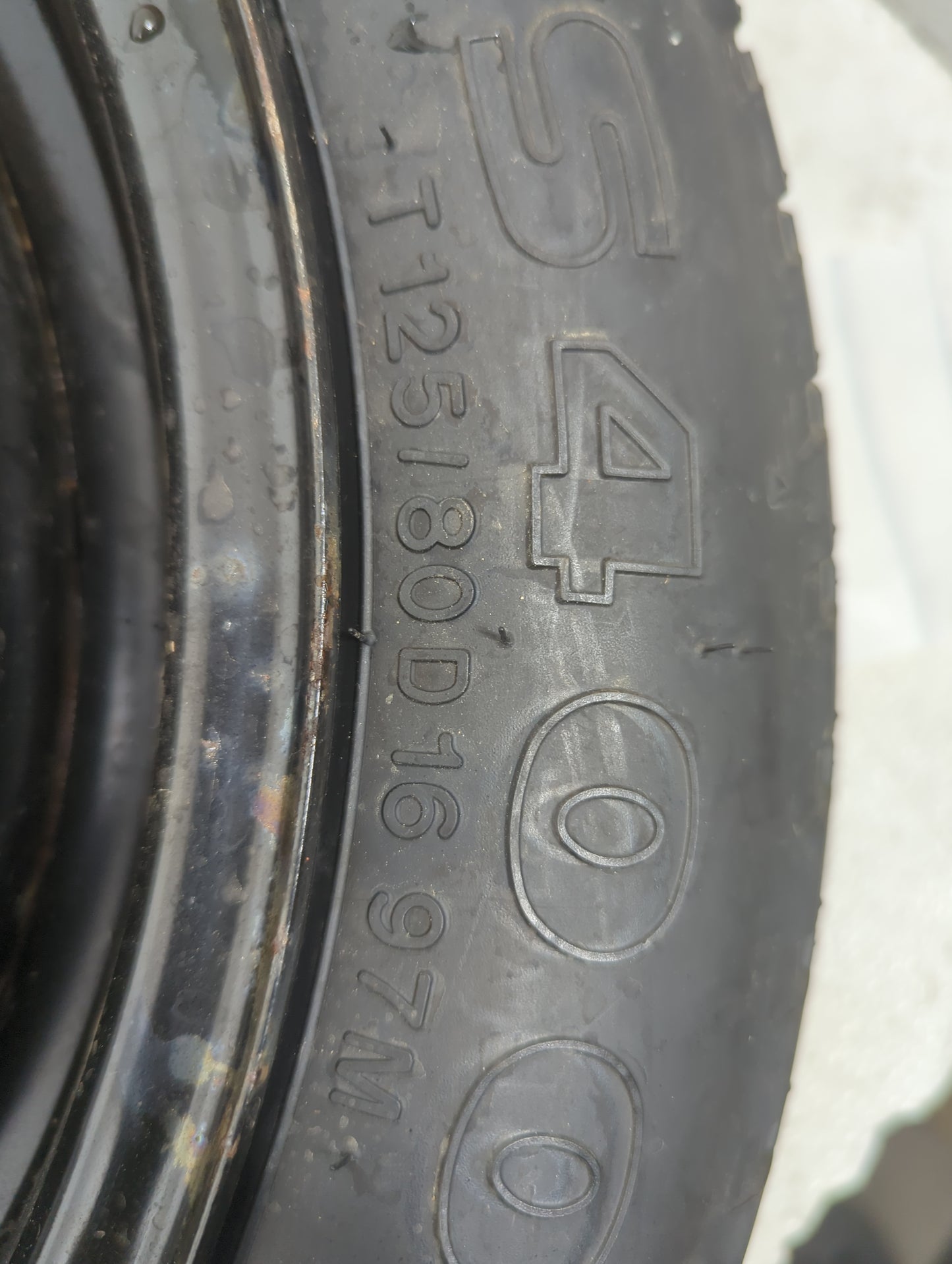 2006-2017 Hyundai Sonata Spare Donut Tire Wheel Rim Oem 1127791 - Oemusedautoparts1.com