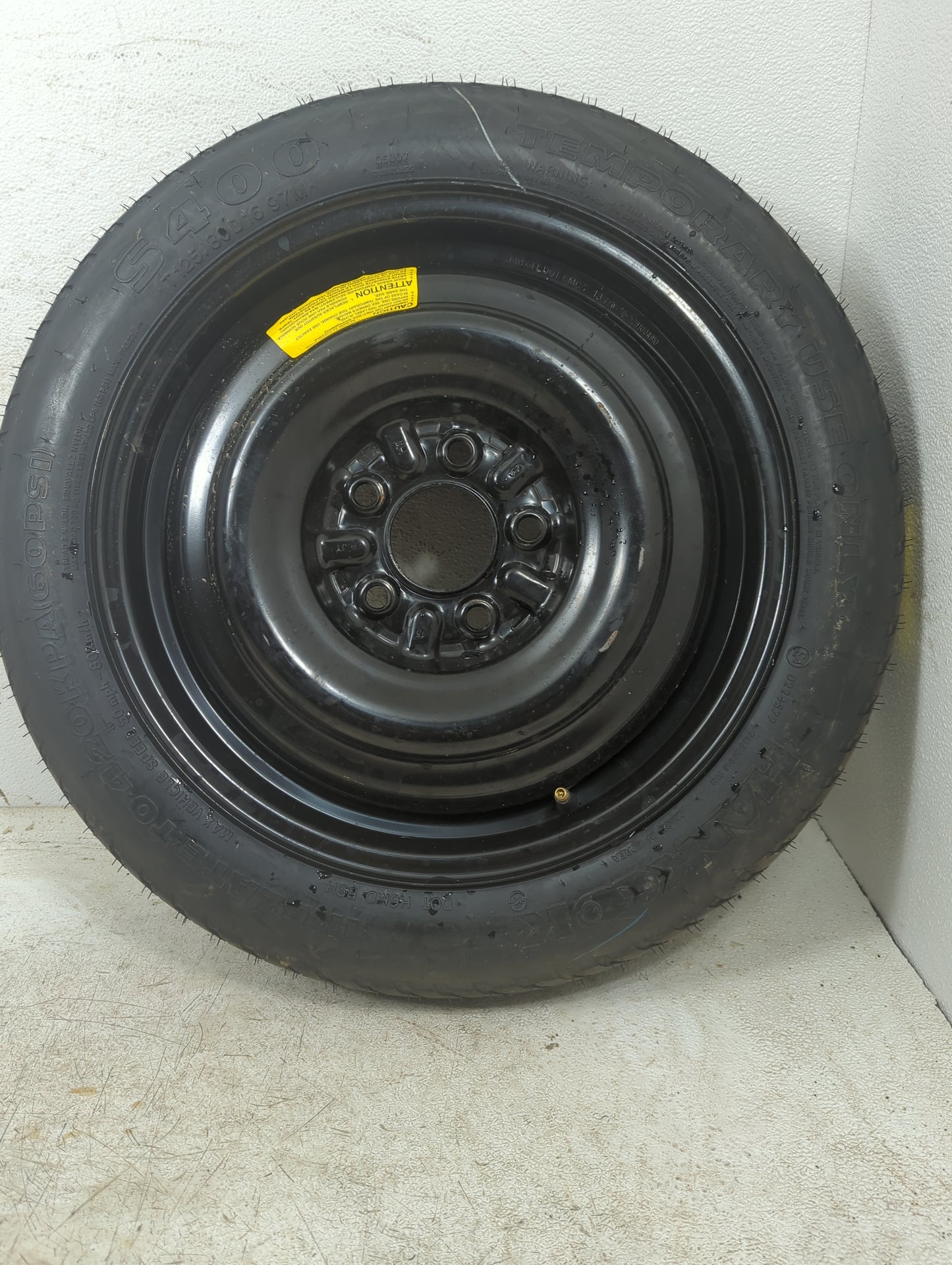 2006-2017 Hyundai Sonata Spare Donut Tire Wheel Rim Oem 1127791 - Oemusedautoparts1.com