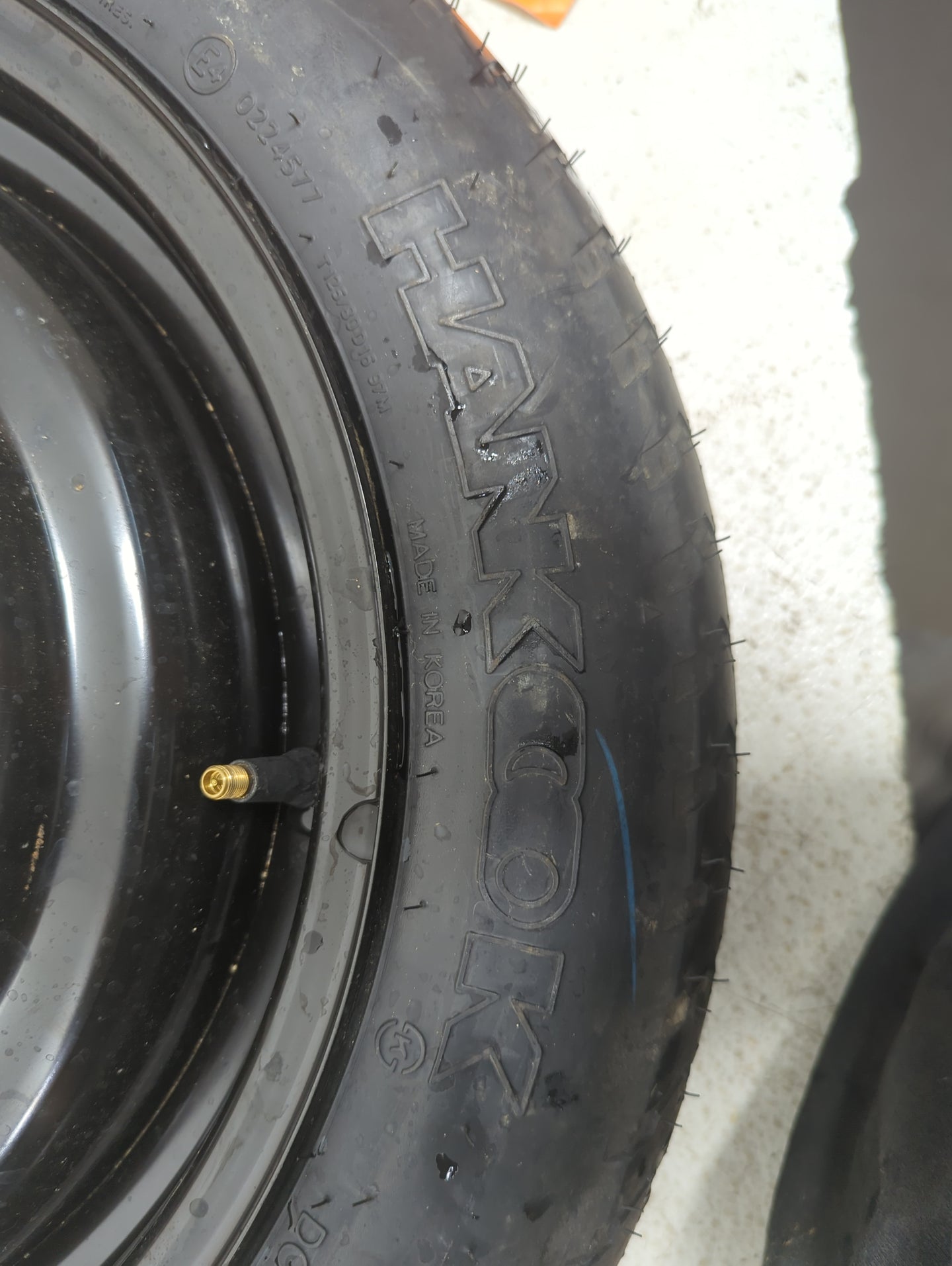 2006-2017 Hyundai Sonata Spare Donut Tire Wheel Rim Oem 1127791 - Oemusedautoparts1.com
