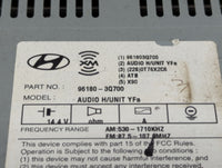 2013-2014 Hyundai Sonata Radio AM FM Cd Player Receiver Replacement Fits Fits 2013 2014 OEM Used Auto Parts - Oemusedautopar