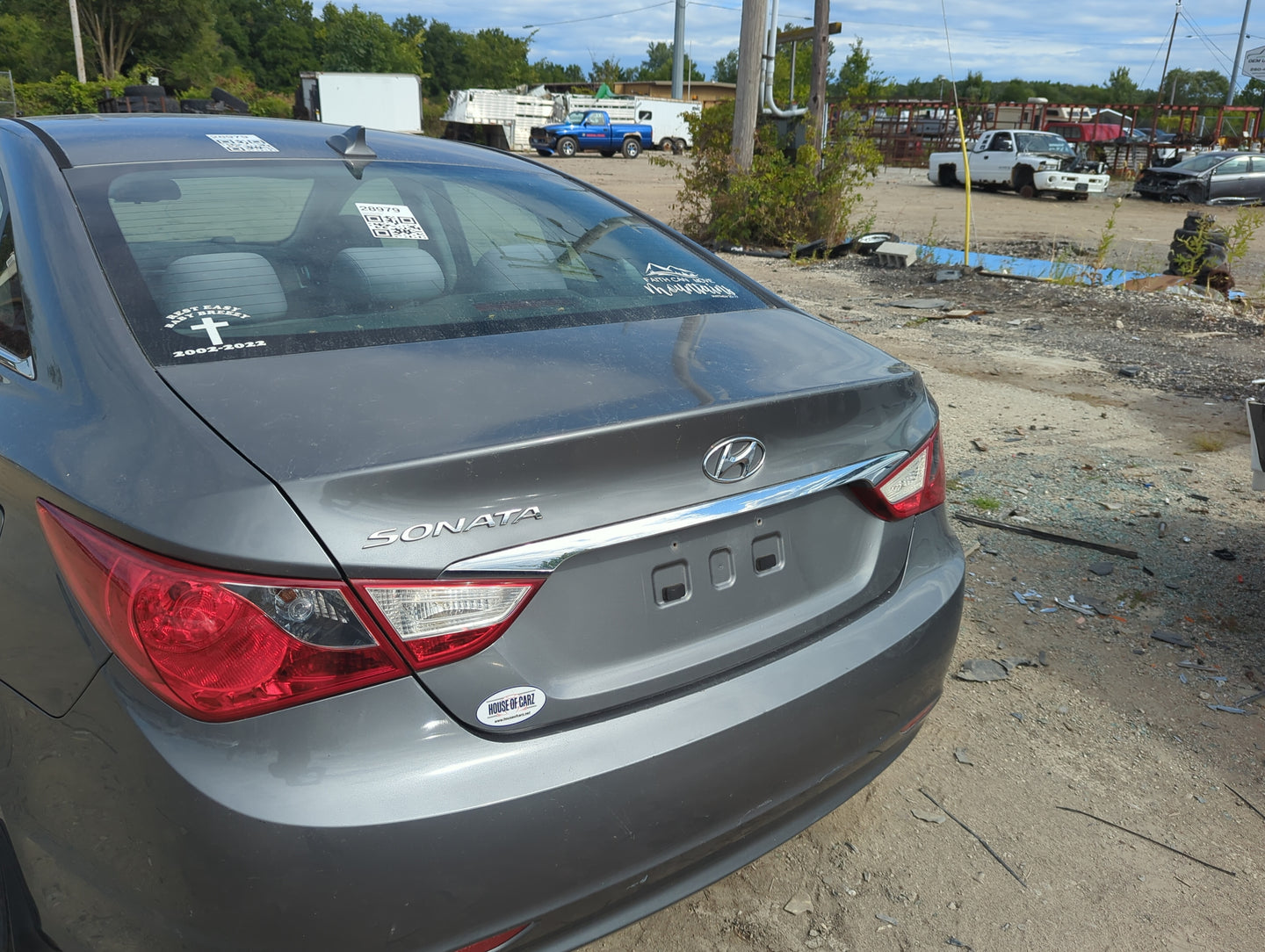 2011-2014 Hyundai Sonata Trunk/decklid/hatch/tailgate Oem - Oemusedautoparts1.com