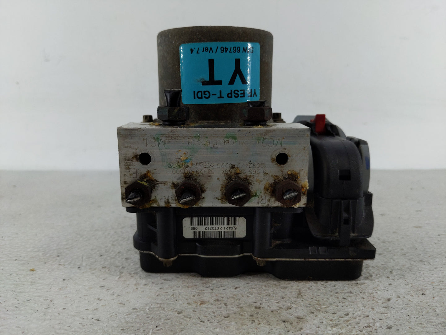 2011-2013 Hyundai Sonata ABS Pump Control Module Replacement P/N:58920-3Q500 5 642 L9 Fits Fits 2011 2012 2013 OEM Used Auto