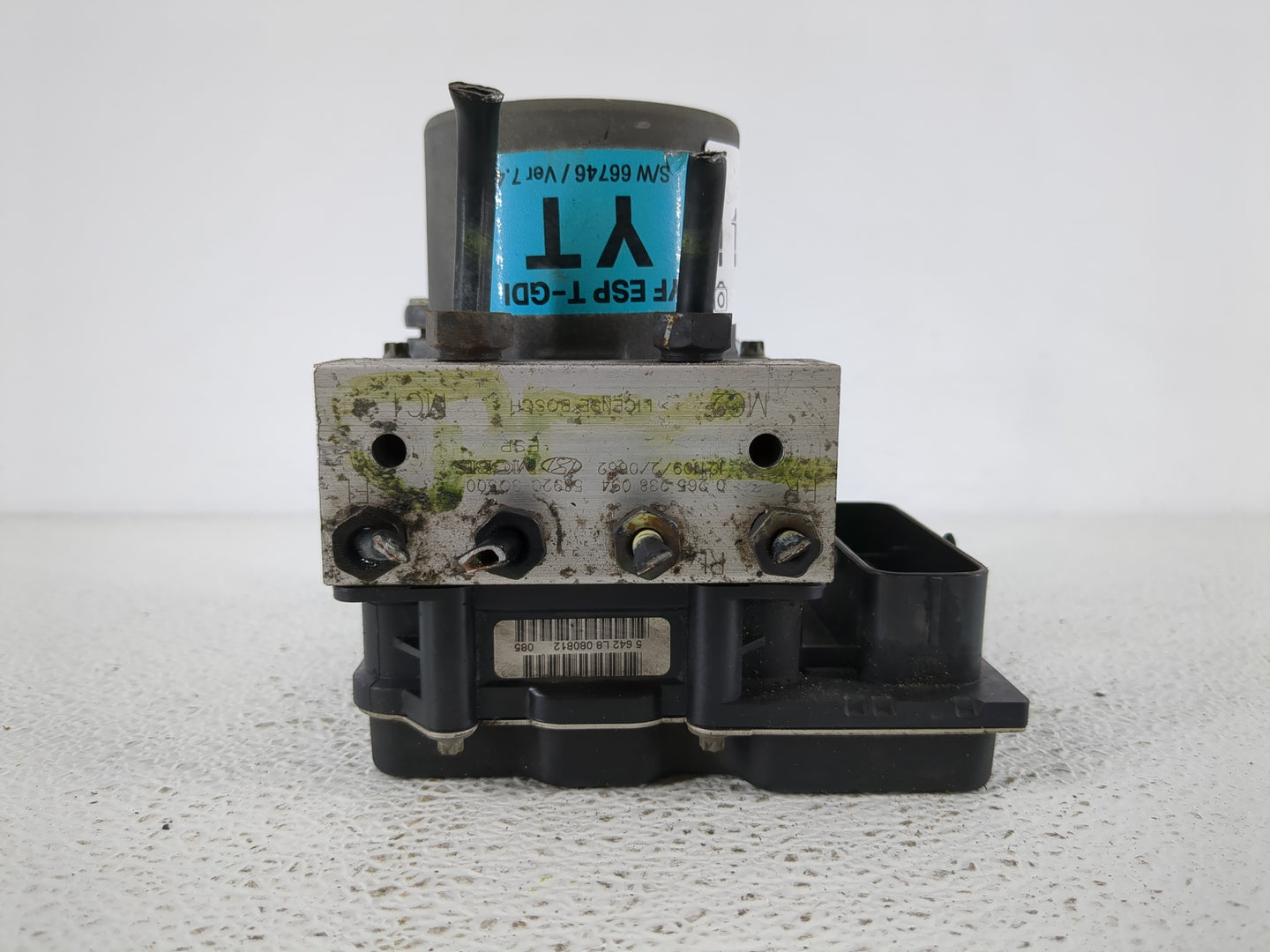 2011-2013 Hyundai Sonata ABS Pump Control Module Replacement P/N:58920-3Q500 Fits Fits 2011 2012 2013 OEM Used Auto Parts - 