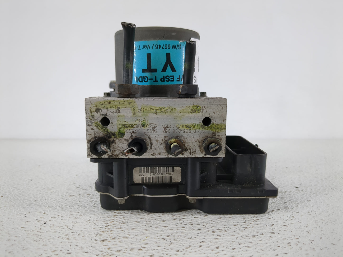 2011-2013 Hyundai Sonata ABS Pump Control Module Replacement P/N:58920-3Q500 Fits Fits 2011 2012 2013 OEM Used Auto Parts - 