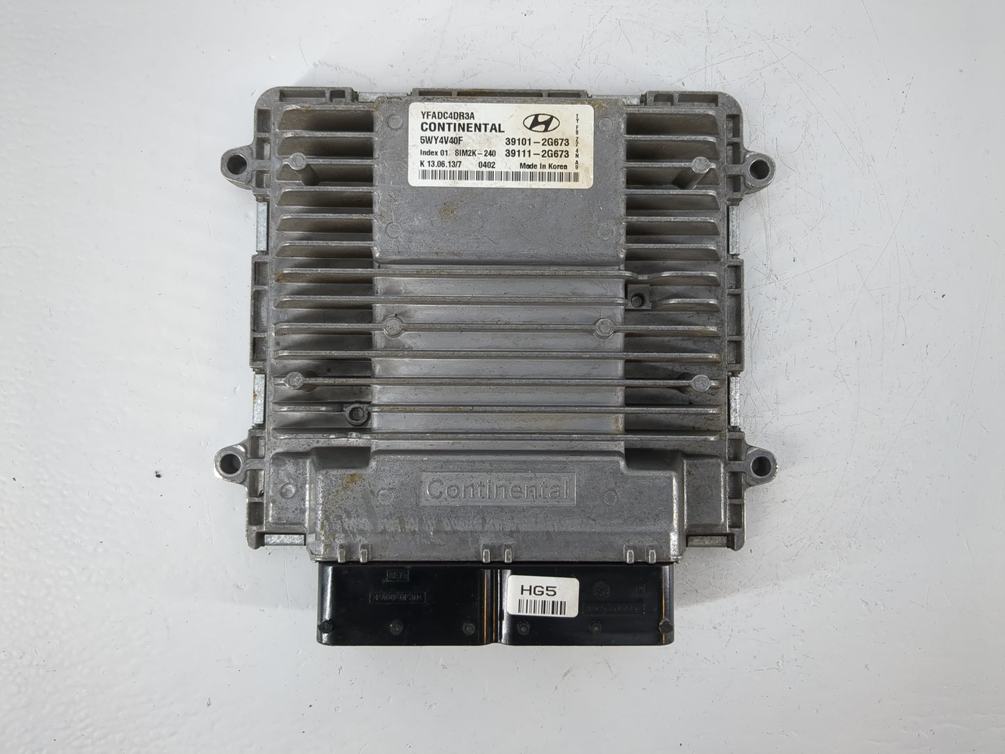 2011-2014 Hyundai Sonata PCM Engine Control Computer ECU ECM PCU OEM P/N:39111-2G673 39101-2G673 Fits Fits 2011 2012 2013 20