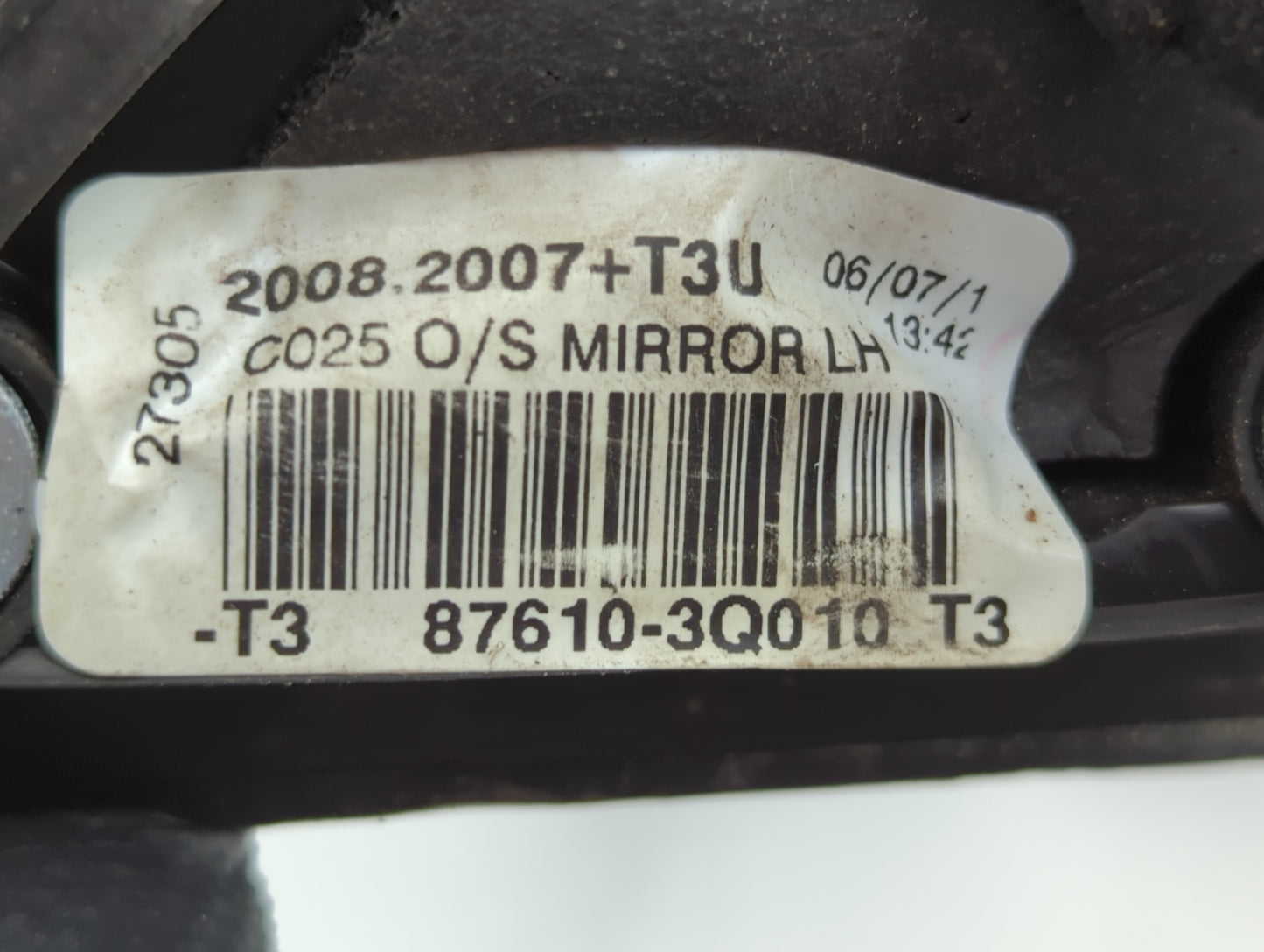 2011-2014 Hyundai Sonata Driver Side View Mirror - Left Door Mirror OEM Used - Oemusedautoparts1.com