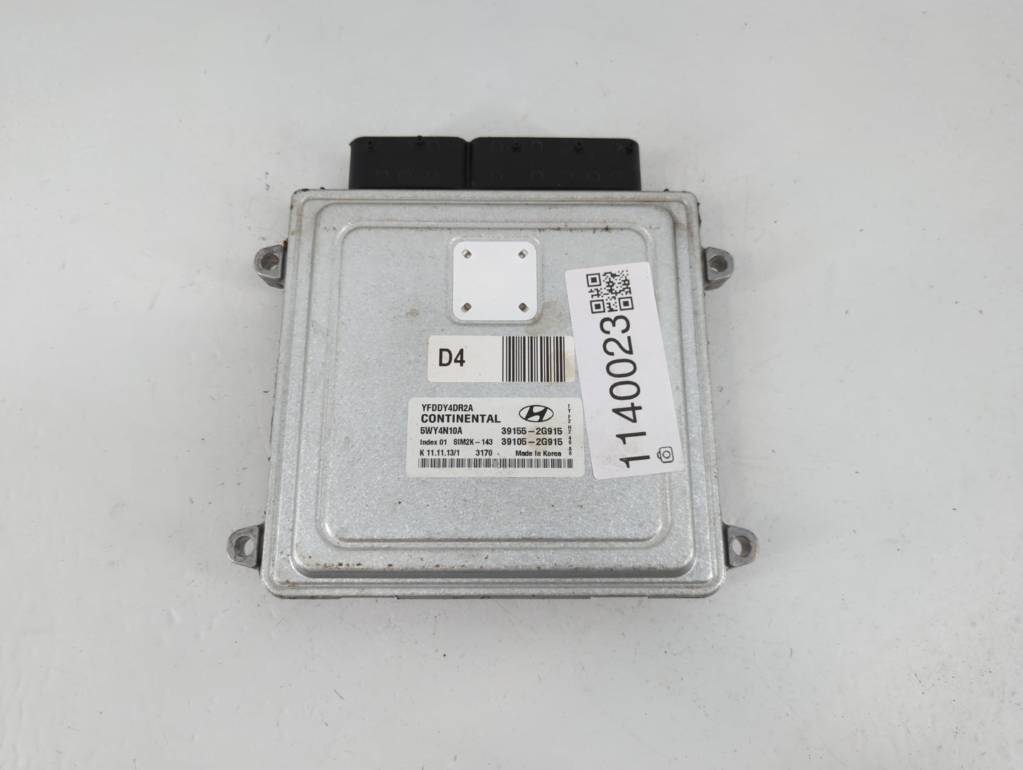 2011-2014 Hyundai Sonata PCM Engine Control Computer ECU ECM PCU OEM P/N:39105-2G915 39155-2G915 Fits Fits 2011 2012 2013 20