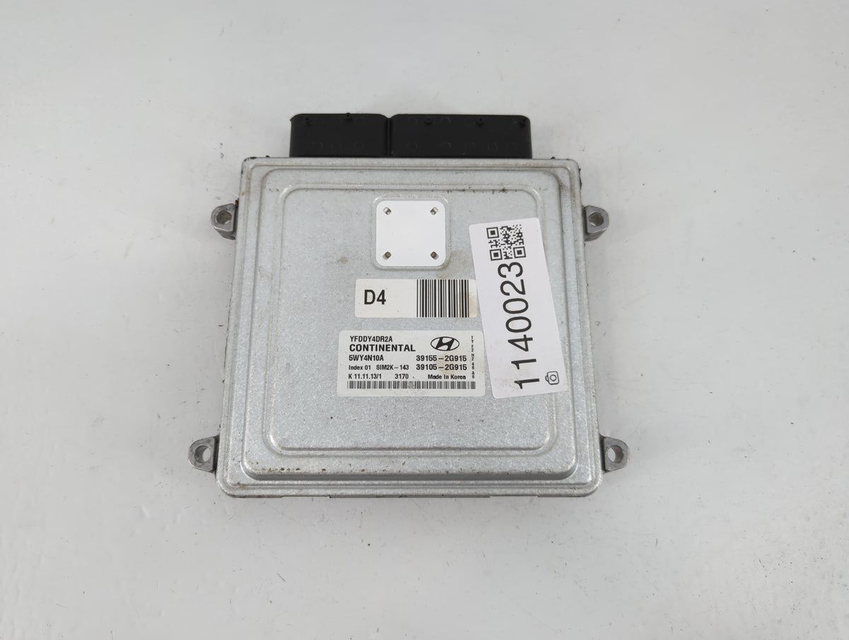 2011-2014 Hyundai Sonata PCM Engine Control Computer ECU ECM PCU OEM P/N:39105-2G915 39155-2G915 Fits 2011 2012 2013 2014 OE