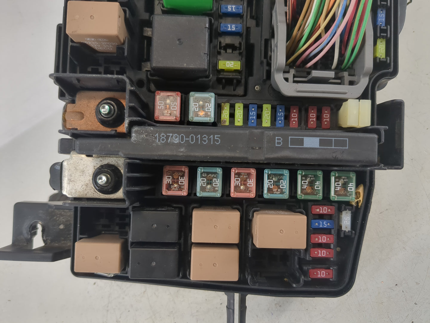 2013-2015 Hyundai Sonata Fusebox Fuse Box Panel Relay Module P/N:91251-4R031 Fits Fits 2013 2014 2015 OEM Used Auto Parts - 