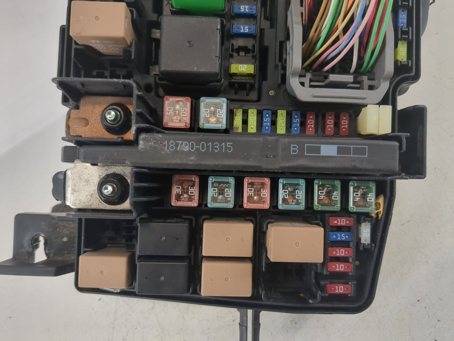 2013-2015 Hyundai Sonata Fusebox Fuse Box Panel Relay Module P/N:91251-4R031 Fits Fits 2013 2014 2015 OEM Used Auto Parts - 