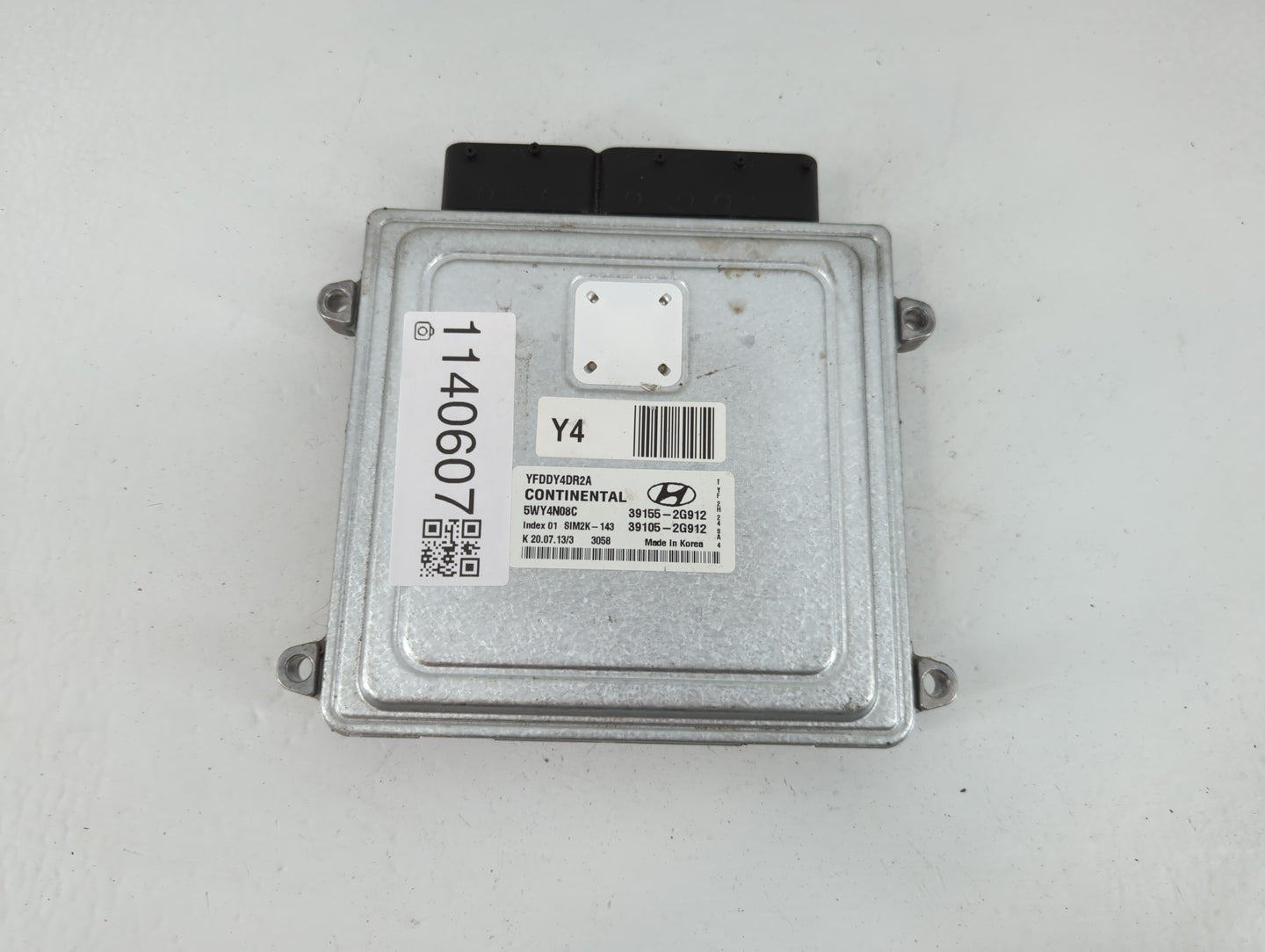 2011-2015 Hyundai Sonata PCM Engine Control Computer ECU ECM PCU OEM P/N:39105-2G912 39155-2G912 Fits OEM Used Auto Parts - 