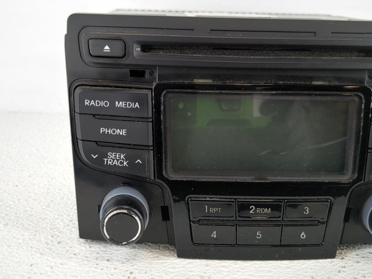 2013 Hyundai Sonata Radio AM FM Cd Player Receiver Replacement P/N:96180-3Q700 Fits OEM Used Auto Parts - Oemusedautoparts1.
