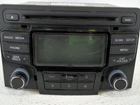 2013 Hyundai Sonata Radio AM FM Cd Player Receiver Replacement P/N:96180-3Q700 Fits OEM Used Auto Parts - Oemusedautoparts1.