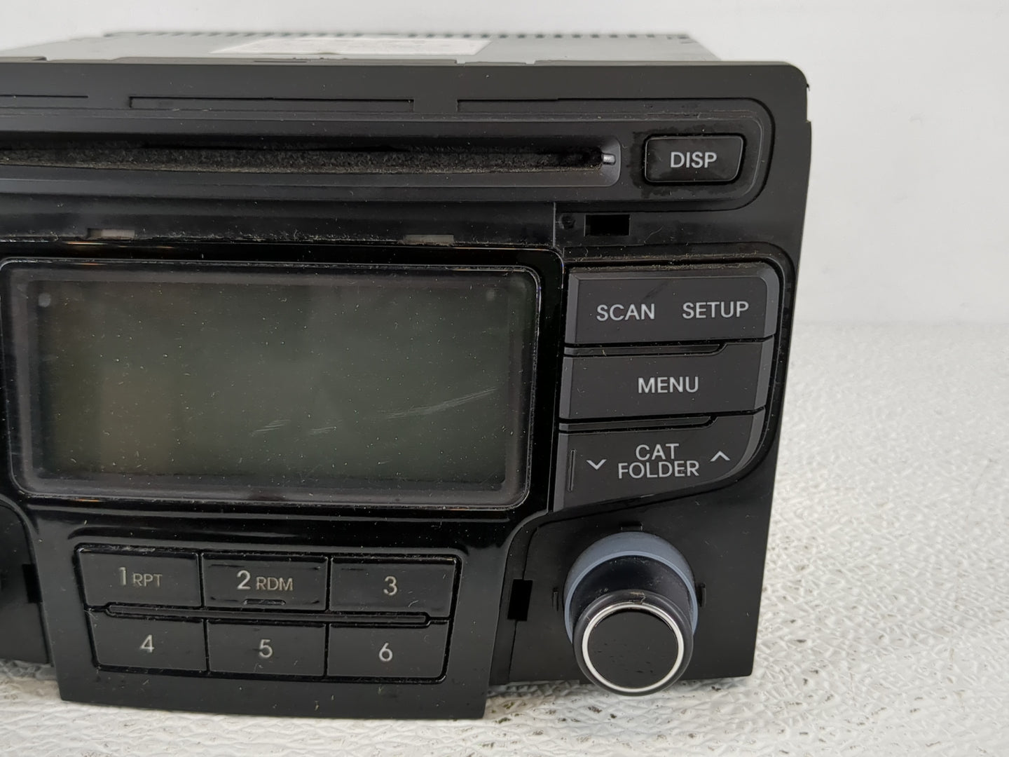 2013 Hyundai Sonata Radio AM FM Cd Player Receiver Replacement P/N:96180-3Q700 Fits OEM Used Auto Parts - Oemusedautoparts1.