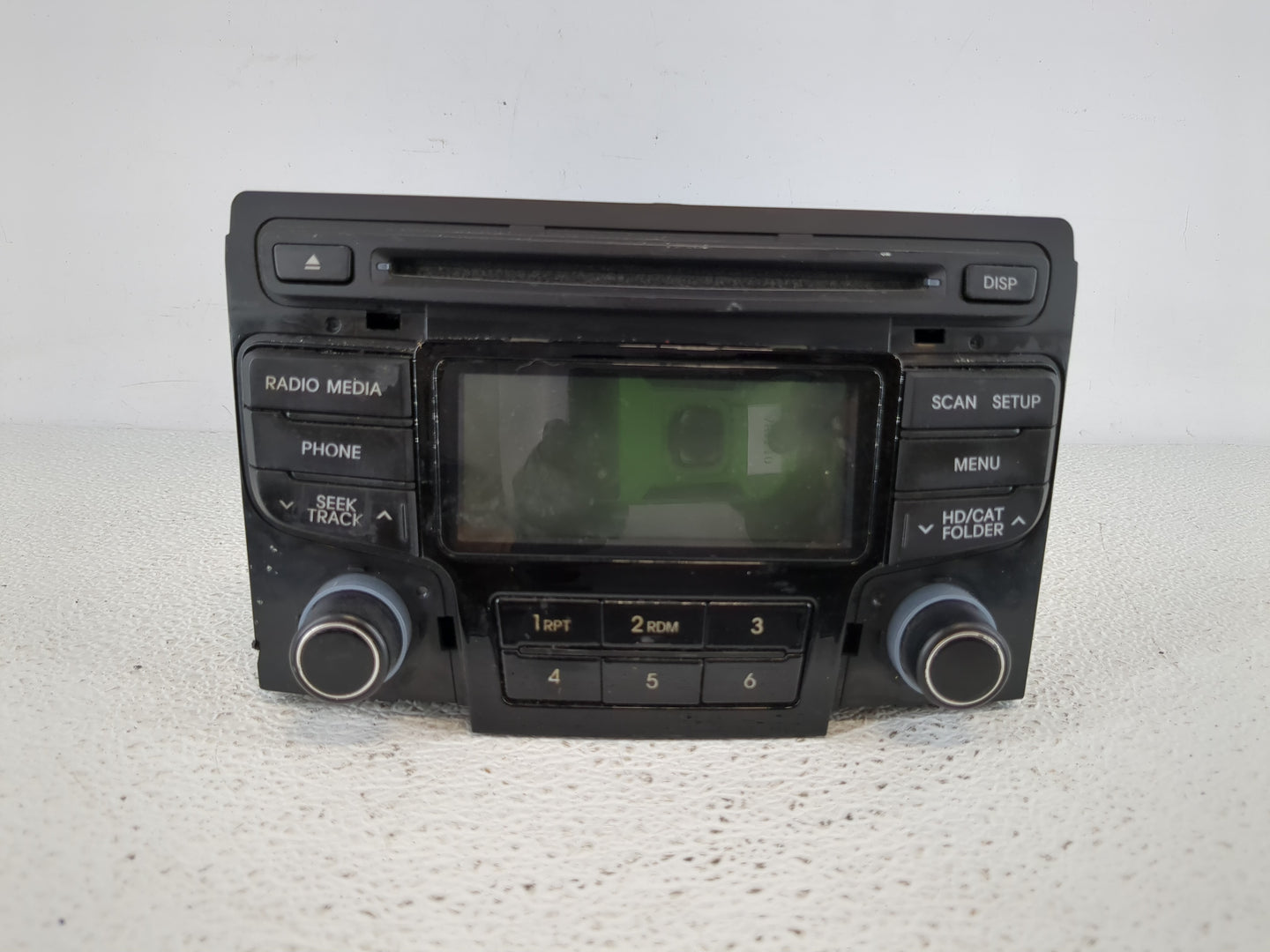 2013 Hyundai Sonata Radio AM FM Cd Player Receiver Replacement P/N:96190-3Q600 Fits OEM Used Auto Parts - Oemusedautoparts1.