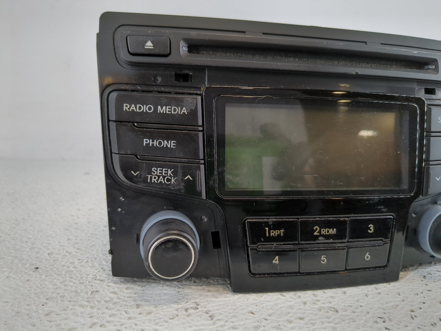 2013 Hyundai Sonata Radio AM FM Cd Player Receiver Replacement P/N:96190-3Q600 Fits OEM Used Auto Parts - Oemusedautoparts1.