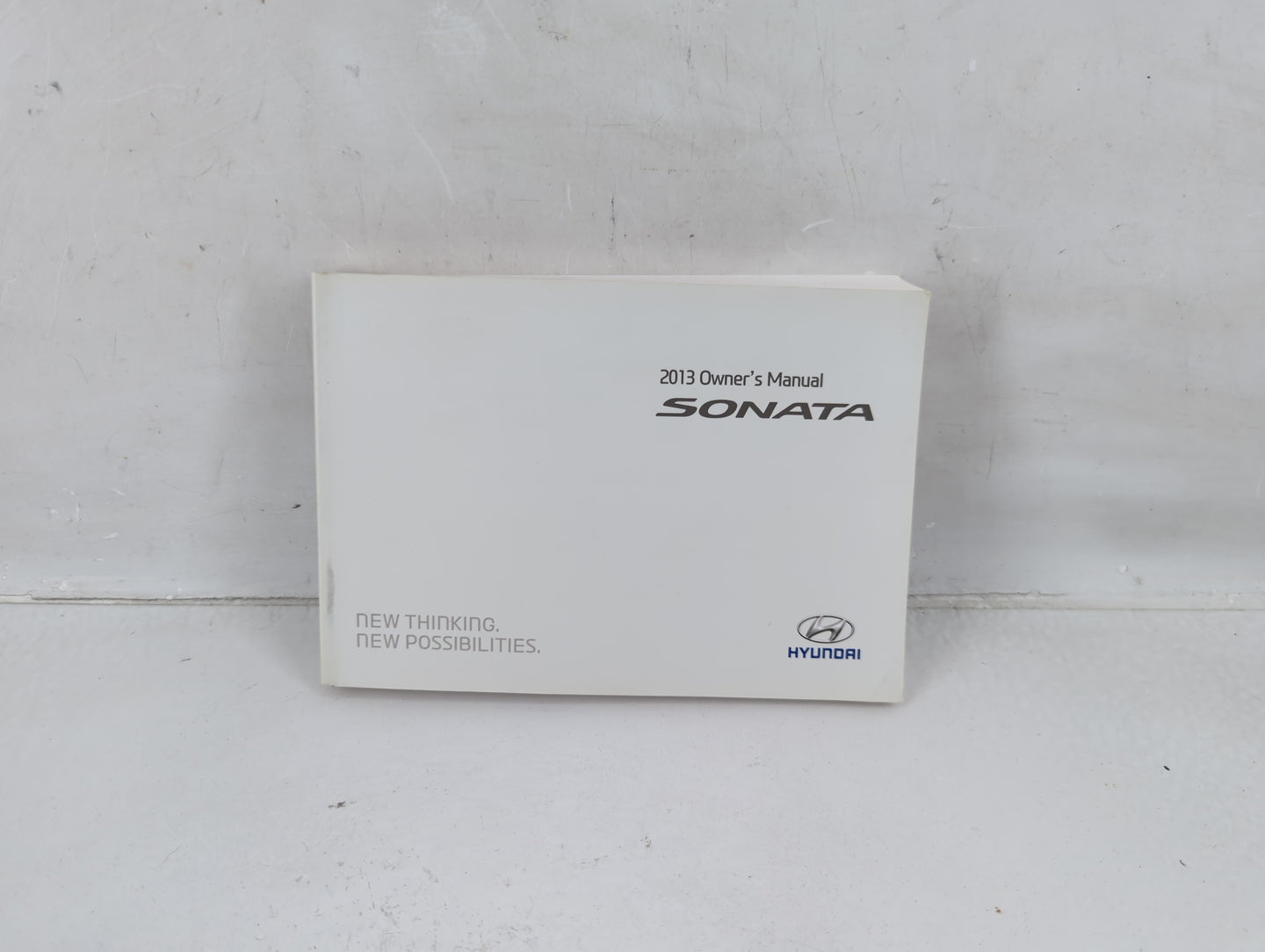 2013 Hyundai Sonata Owners Manual Book Guide P/N:A3S0-EU2NE OEM Used Auto Parts - Oemusedautoparts1.com