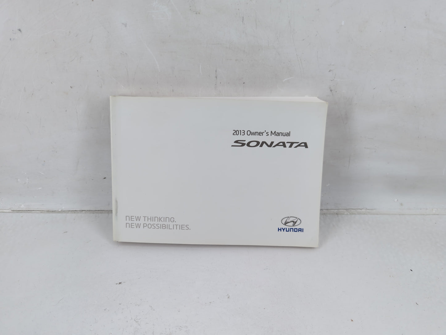 2013 Hyundai Sonata Owners Manual Book Guide P/N:A3S0-EU2NE OEM Used Auto Parts - Oemusedautoparts1.com