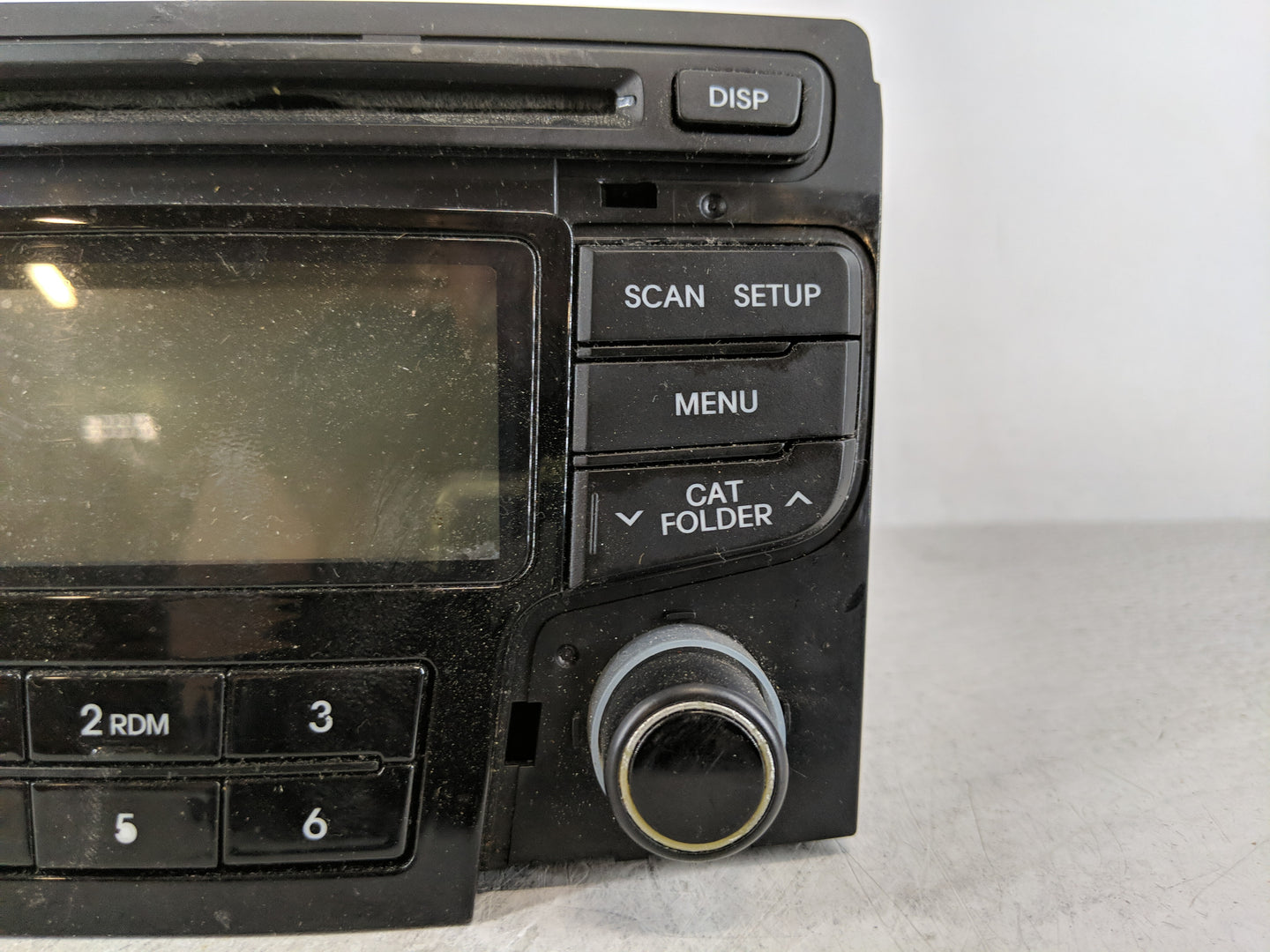 2013-2014 Hyundai Sonata Radio AM FM Cd Player Receiver Replacement P/N:96180-3Q8004X Fits Fits 2013 2014 OEM Used Auto Part