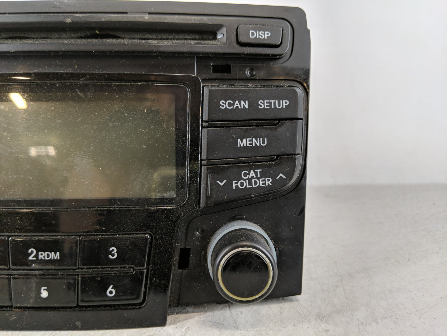 2013-2014 Hyundai Sonata Radio AM FM Cd Player Receiver Replacement P/N:96180-3Q8004X Fits Fits 2013 2014 OEM Used Auto Part