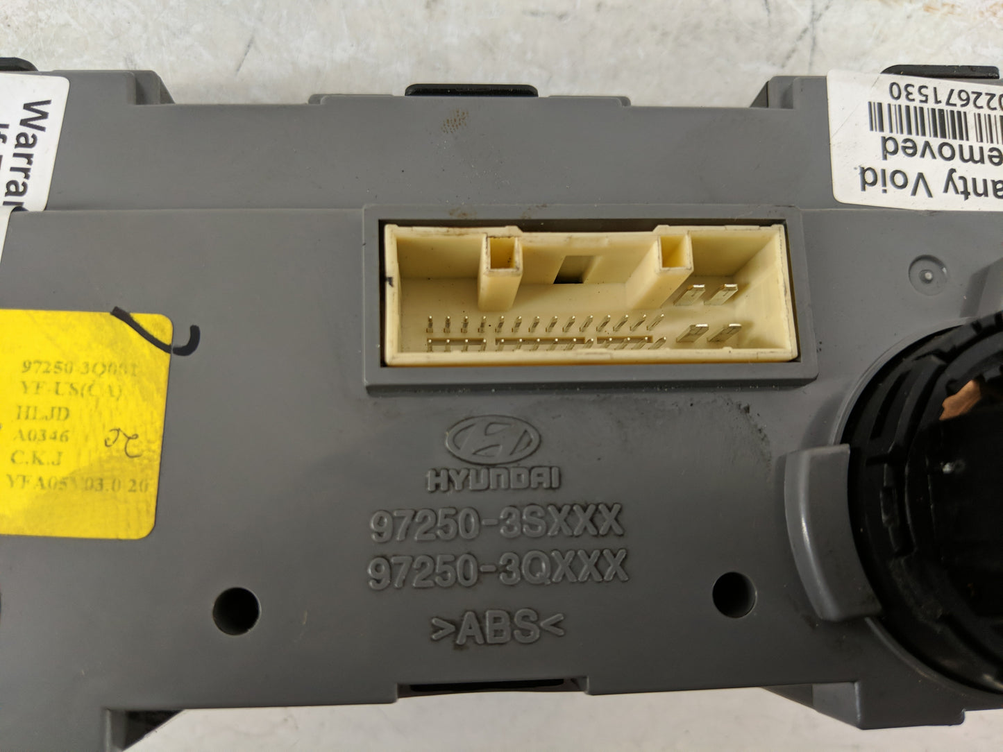 2011-2013 Hyundai Sonata Climate Control Module Temperature AC/Heater Replacement P/N:97250-3SXXX Fits Fits 2011 2012 2013 O