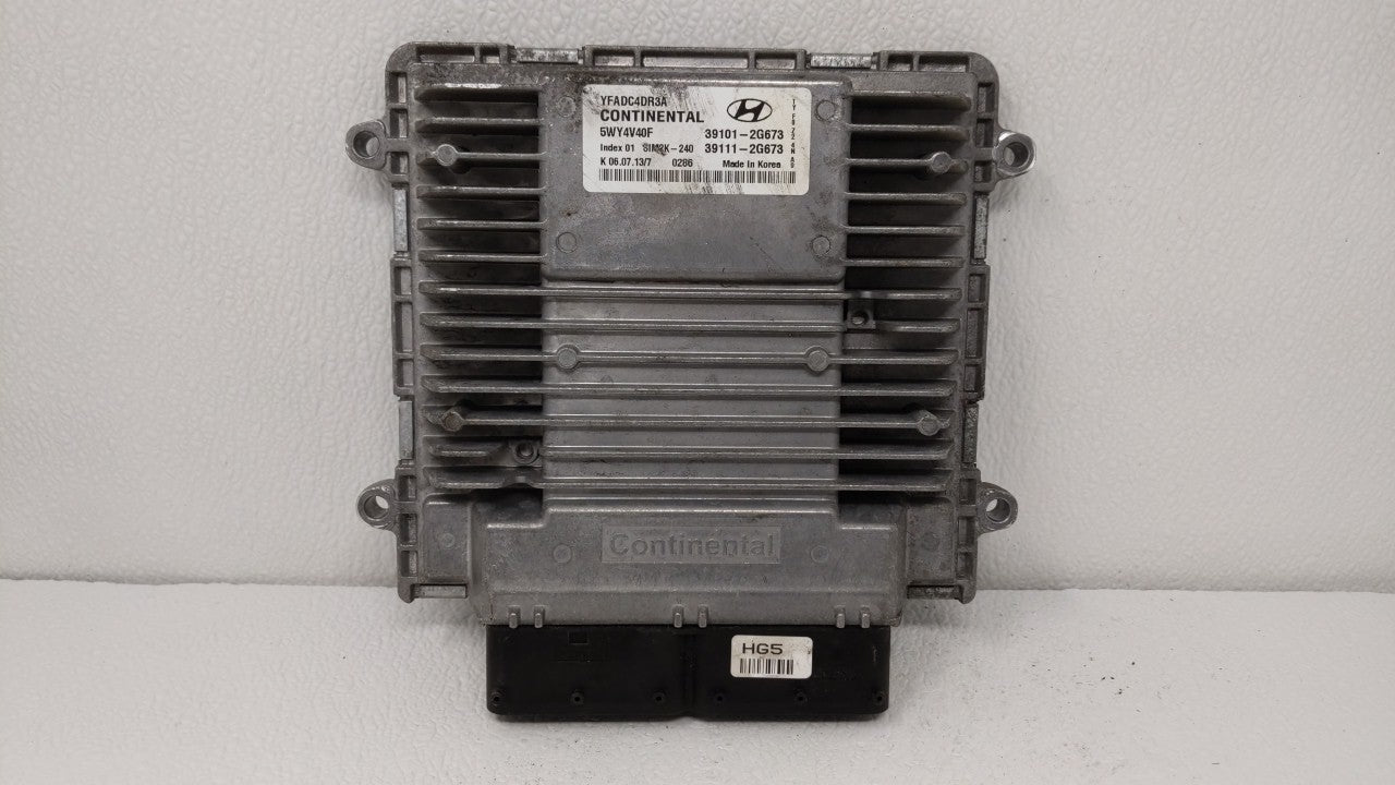 2011-2014 Hyundai Sonata PCM Engine Control Computer ECU ECM PCU OEM P/N:39101-2G661 39111-2G661 Fits Fits 2011 2012 2013 20