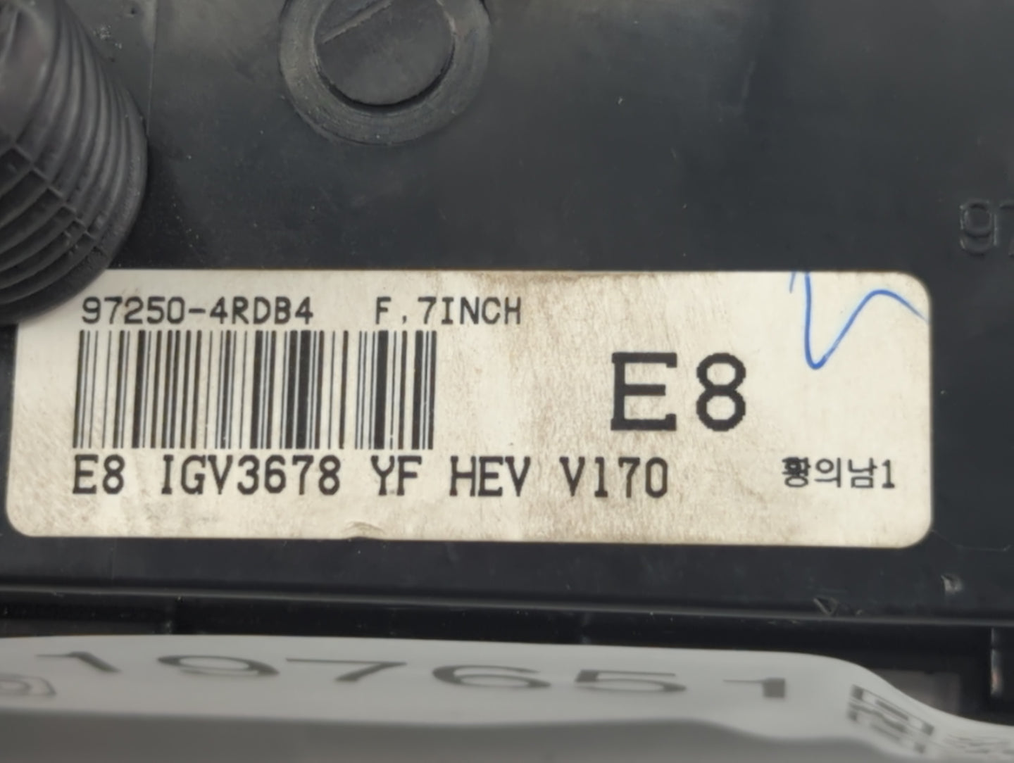 2011-2013 Hyundai Sonata Climate Control Module Temperature AC/Heater Replacement P/N:97250-4RD24 Fits Fits 2011 2012 2013 O