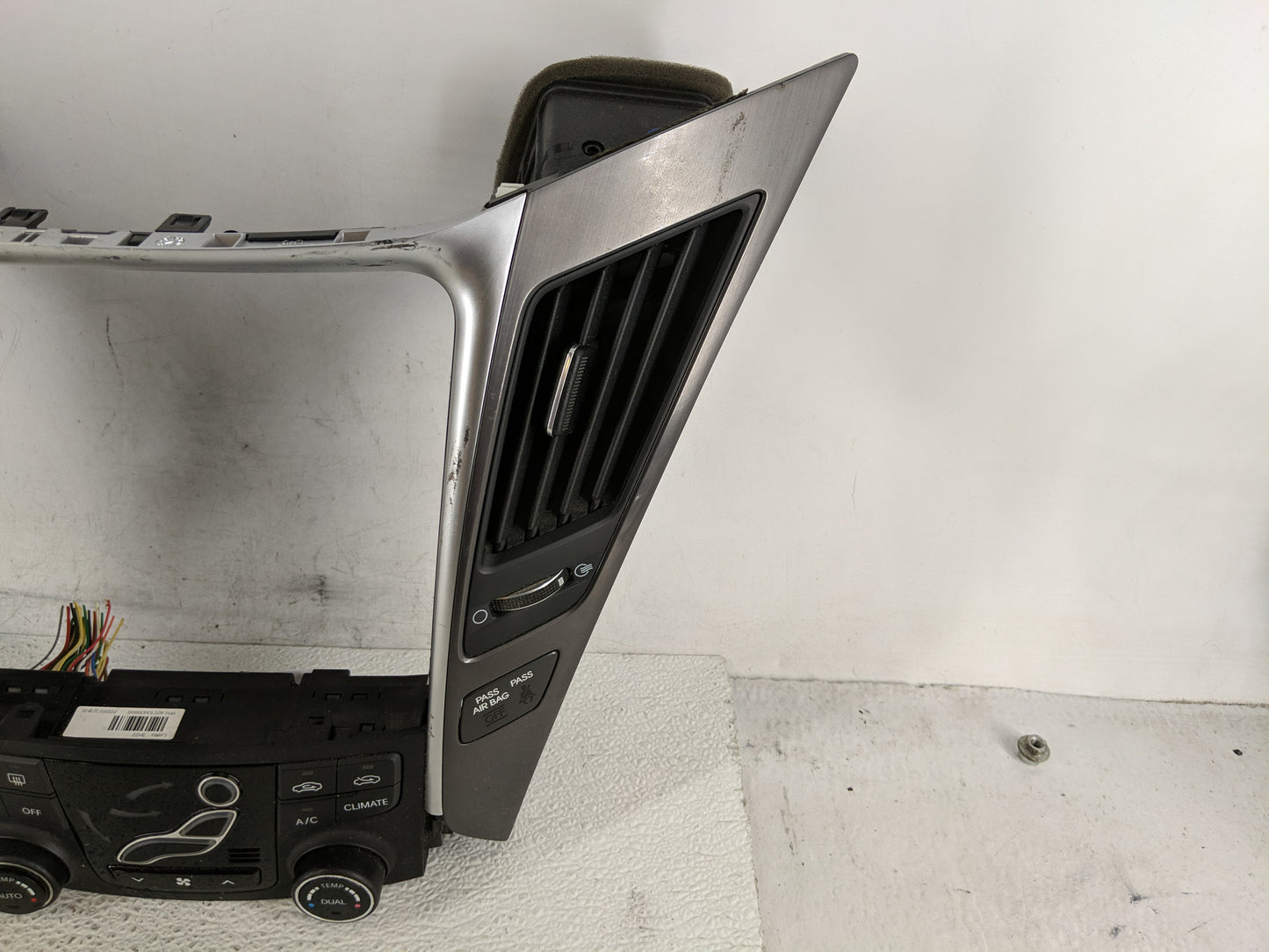2011-2015 Hyundai Sonata Climate Control Module Temperature AC/Heater Replacement P/N:97250-4RDB4 Fits OEM Used Auto Parts -
