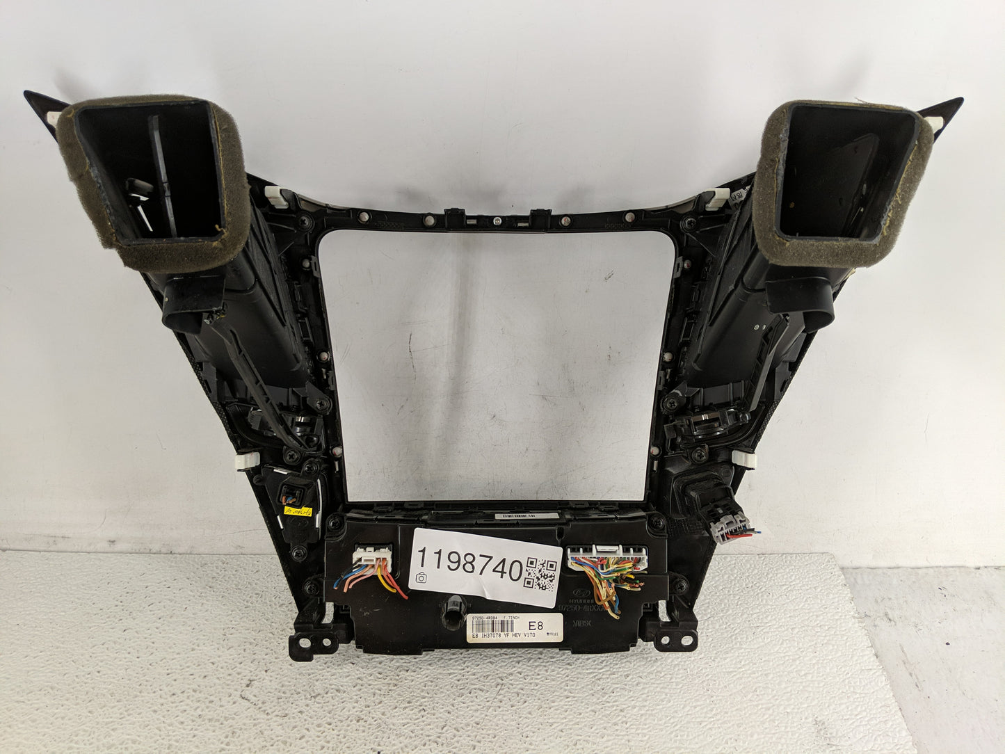 2011-2015 Hyundai Sonata Climate Control Module Temperature AC/Heater Replacement P/N:97250-4RDB4 Fits OEM Used Auto Parts -