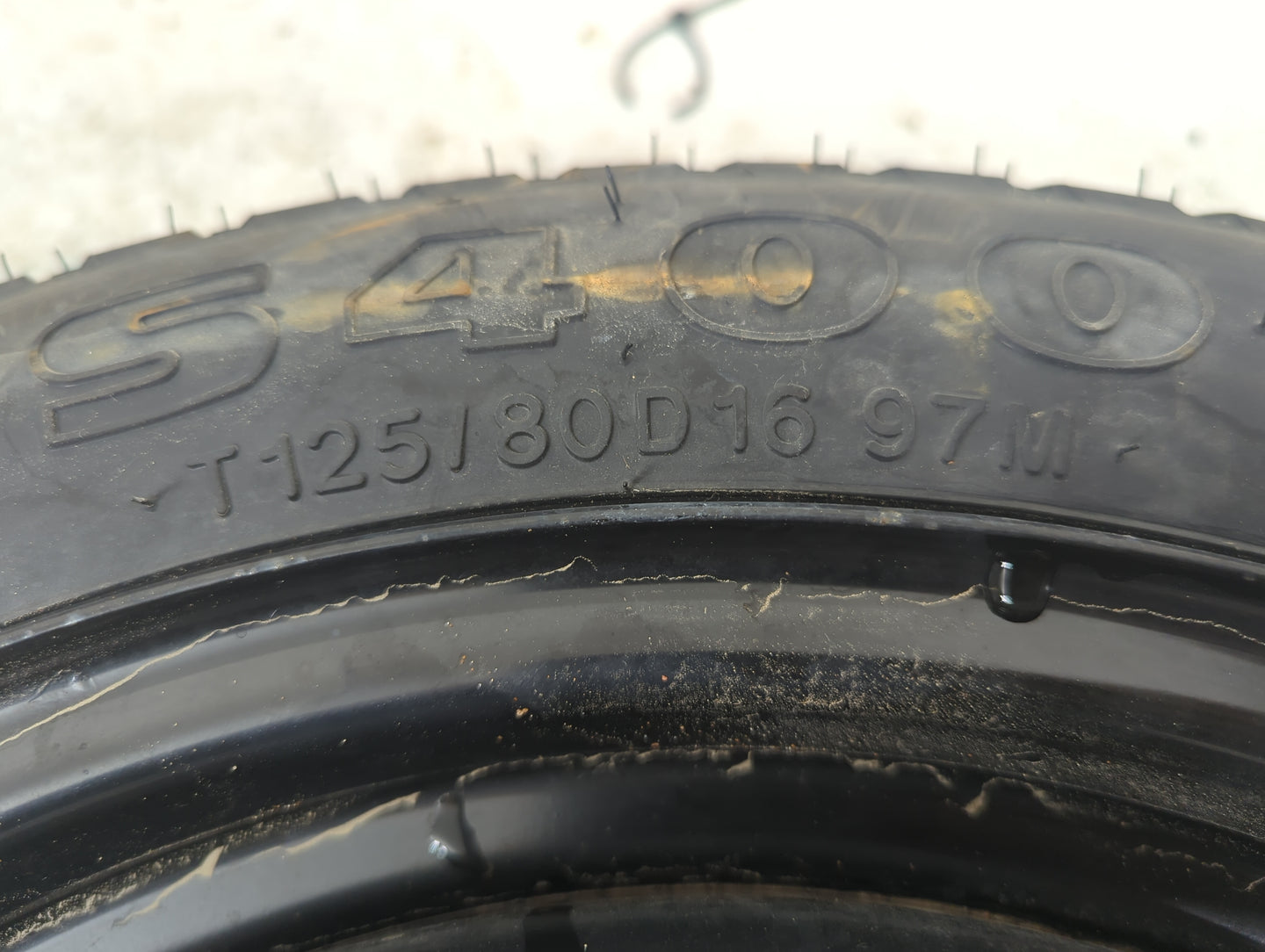 2006-2017 Hyundai Sonata Spare Donut Tire Wheel Rim Oem 1212654 - Oemusedautoparts1.com