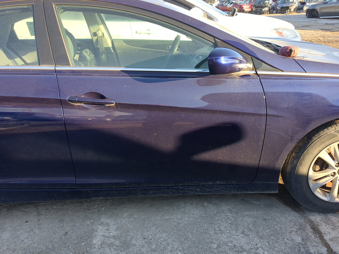 2011-2014 Hyundai Sonata Passenger Front Door Oem 1212892 - Oemusedautoparts1.com